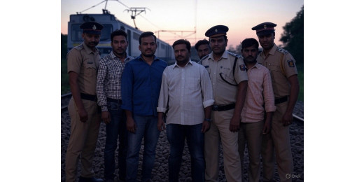 बक्सर में रेल पुलिस की छापेमारी, शराब तस्करों के 7 सदस्य गिरफ्तार
